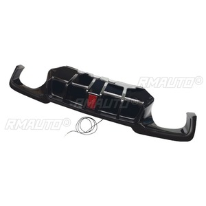 For BMW 5 Series F10 2011-2016 Car <b>LED</b> Rear Bumper Lip Splitter <b>Diffuser</b> Body Kit Bumper Guard Protector Cover Car Accessories - Product Image 3