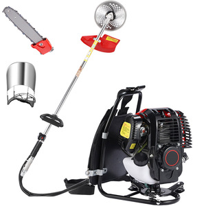 High Quality 4-Stroke Single Blade Hedge Trimmer Long Pole Grass Cutter Machine Gasoline Lawn <b>Mower</b> for Efficient Brush Cutting - Product Image 1