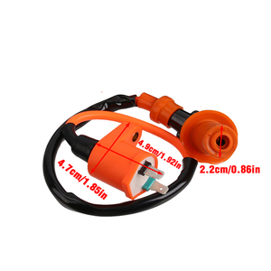 Xe máy đánh lửa cuộn dây thay thế Fro GY6 50cc 125cc 150cc 250cc động cơ Hệ thống đánh lửa tự động thay thế một phần - Product Image 3