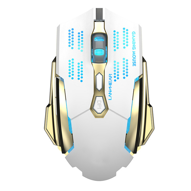OEM Factory X8 LED Backlight Wired Gaming Mouse USB Optical 3D Style Computer Mouse for Gamers