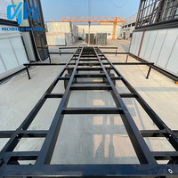 Remorque de bureau préfabriquée multifonctionnelle d'approvisionnement direct d'usine de 20 pieds 30 pieds 40 pieds