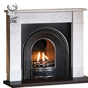 Gran <span class=keywords><strong>oferta</strong></span>, chimenea de mármol tallada a mano, envolvente para decoración del hogar - Product Image 3
