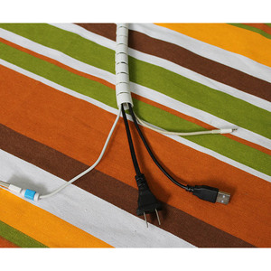 Cable Management Tubing 16mm Diameter Flexible PVC Wire Protection Round Shape For Earphone Electric Wire Organization - Product Image 2