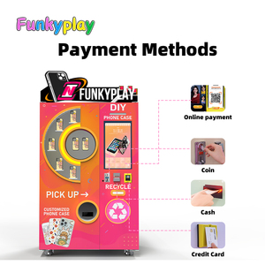 ตู้จำหน่ายเคสมือถือ Funkyplay เครื่องพิมพ์ UV DIY เคสมือถือแบบอัตโนมัติ 24 ชม. - Product Image 2