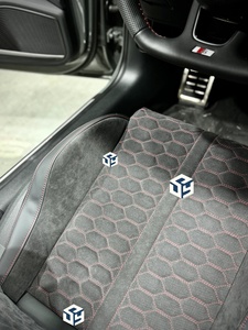 Accessori interni auto di lusso customizzato rivestimento in pelle sedili sportivi <span class=keywords><strong>Racing</strong></span> per Audi A3 A4 A5 A6 A7 A8 RS Upgrade - Product Image 5