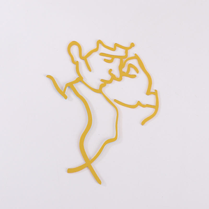Adorno de Pastel de Acrílico de Alta Calidad con Rostro de Mujer para Decoración de Pasteles de Cumpleaños - Product Image 3