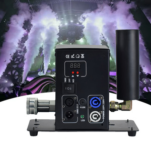 Machine à jet de CO2 DMX professionnelle avec canon lumineux LED RGB pour effets spéciaux en club, mariage, concert, fête - Product Image 2