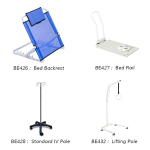 Lussuoso Tavolino Medico OT709 Regolabile e Leggero, Sedia Girevole da Letto con Ruote, Certificato CE, Deambulatore Rollator - Product Image 3