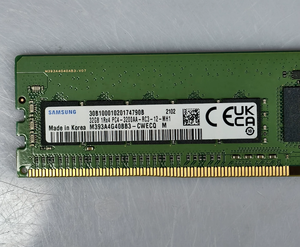โมดูลหน่วยความจำเซิร์ฟเวอร์ระดับองค์กร 32GB DDR4 3200MHz M393A4G40BB3-CWE ECC RDIMM ความจุขนาดใหญ่ รับประกันความเสถียร อัปเกรด RAM ในตัว - Product Image 2
