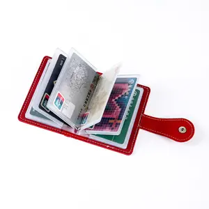 Custom China Manufacturers RU Card ID Leather Card Holder PU Card Holder Wallet