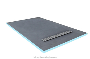 Base de <span class=keywords><strong>douche</strong></span> carrée murale LUX personnalisée, moderne, écologique, en XPS, épaisseur 4 cm, 100 % étanche, garantie 5 ans, pour salle de bain - Product Image 3