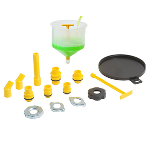 Kit <span class=keywords><strong>de</strong></span> Embudo para Refrigerante <span class=keywords><strong>de</strong></span> Automóvil <span class=keywords><strong>de</strong></span> Uso General, 15 Piezas, Sin Derrames, Adaptadores para Llenado y Purga <span class=keywords><strong>de</strong></span> Refrigerante del Radiador, Herramientas para Vehículos - Product Image 1