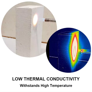 Jm23 Fm-23 Jm26 Jm28 Trọng Lượng Nhẹ Cách Nhiệt Gạch Lửa <span class=keywords><strong>Mullite</strong></span> Cách Nhiệt Gạch Cho Lò - Product Image 2
