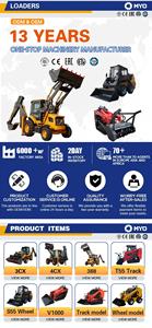 Mini-chargeuse-pelleteuse articulée professionnelle 2026 avec flèche <span class=keywords><strong>télescopique</strong></span> pour travaux d'aménagement paysager et de construction, moteur homologué EPA - Product Image 5