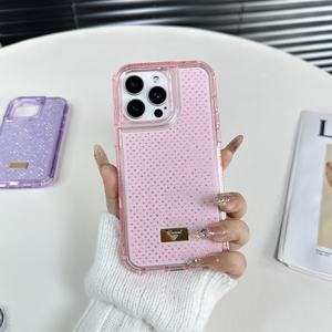 <span class=keywords><strong>เคส</strong></span>โทรศัพท์มือถือแบบ<span class=keywords><strong>3</strong></span> in 1กรอบสีสันสดใสกรอบเพชรสำหรับ OPPO Reno15 <span class=keywords><strong>PRO</strong></span> MAX - Product Image 3