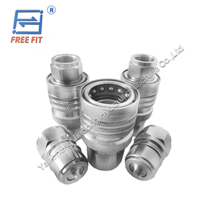 Mới 1 inch BSP ren thủy lực nhanh <span class=keywords><strong>Coupler</strong></span> không tốn kém phụ kiện thép carbon cho máy kéo và máy móc khác - Product Image 4