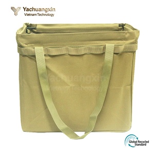 Foldable Rectangle Oxford <b>Storage</b> Bag With Handles For Outdoor <b>Camping</b> Picnic Use - Product Image 2