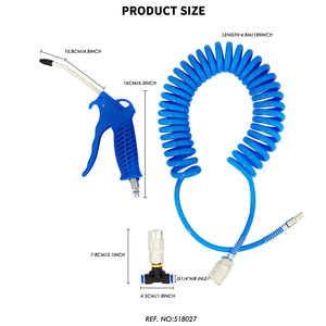 Kit d'outils de nettoyage de pistolet à air comprimé Heavy Duster pour semi-remorques de camion - Product Image 2