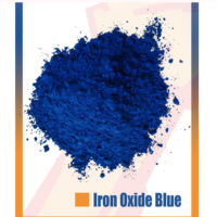 Oxyde de fer bleu, pigment inorganique, peinture, revêtement, poudre de couleur pour le transfert sur les sols en ciment