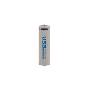 Wholesale Oem 1.5v Aa 2550mwh Recyclable Rechargeable Batteries Usb Type-c Charging No. 5 Lithium Ion Battery For Toys