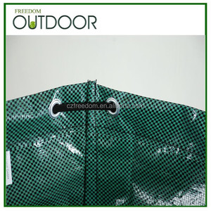 Xách tay Heavy Duty xử lý công suất lớn tái sử dụng 300L <span class=keywords><strong>Polypropylene</strong></span> vườn Túi cho cỏ chăm sóc - Product Image 4