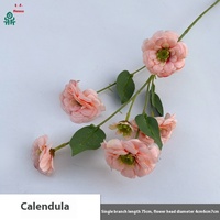 Betterlove Fleurs artificielles rose clair de 24 ans, arrangement élégant pour hall d'accueil et plafond haut, décoration de scène artificielle, Chine