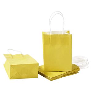 Wholesale Recyclable Custom Logo Eco-friendly Kraft <b>Paper</b> Bags Hand Length Handle for Clothing Gift - Product Image 2