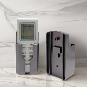 Boîte de rangement pour télécommande, murale, sans perçage, pour ventilateur de climatiseur, porte-vêtements, organisateur de bureau en plastique - Product Image 1