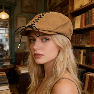 Casquette de newsboy rayée style cool <span class=keywords><strong>et</strong></span> audacieux pour femme, béret audacieux <span class=keywords><strong>et</strong></span> tendance |   Vêtements de plage pour toutes les saisons |   Mode polyvalente <span class=keywords><strong>et</strong></span> tendance pour affiner <span class=keywords><strong>le</strong></span> visage - Product Image 3
