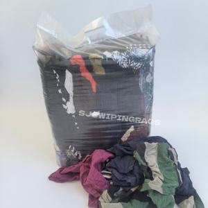 Paños de Algodón de Color de Alta Calidad para Uso Industrial, Trapos Reciclados Multiusos, Ecológicos y Absorbentes de Aceite para Limpieza - Product Image 1