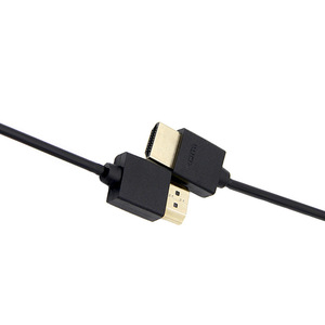 สาย HDMI 34AWG แบบบางพิเศษ 4K HDMI 2.0 ความเร็วสูง แบบตัวผู้ต่อตัวผู้ สำหรับเชื่อมต่อกล่องรับสัญญาณทีวี - Product Image 1