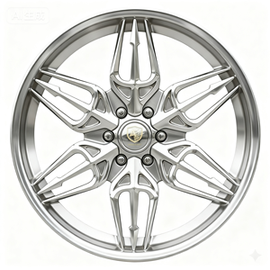 Jantes de voiture personnalisées en alliage d'aluminium forgé poli, style H à rebord profond, pour camions 20 22 24 26 28 30 pour GMC 2500 - Product Image 1