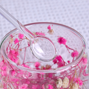 Tazza in <span class=keywords><strong>Vetro</strong></span> Borosilicato <span class=keywords><strong>di</strong></span> Alta Qualità <span class=keywords><strong>con</strong></span> Logo Personalizzato, Doppia Parete <span class=keywords><strong>con</strong></span> <span class=keywords><strong>Fiori</strong></span> Secchi - Product Image 6