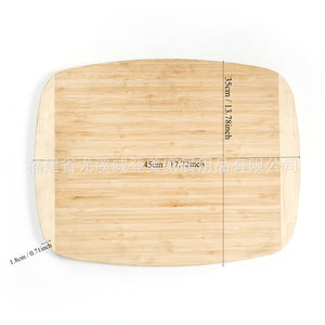 Cross-border bamboo cutting board, household meat cutting board, thickened cutting board, kitchen <b>fruit</b> cutting board, <b>rolling</b> - Product Image 3