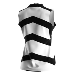 Polo sans manches pour femme, matière rafraîchissante et respirante, coupe ajustée, conçu pour le tennis et le style quotidien - Product Image 3