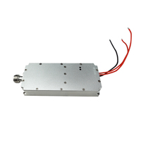 Module de signal RF HKTX 50W personnalisable, unité de contrôle de fréquence multi-bandes, plage 400-2700 MHz pour la protection des drones FPV, aluminium