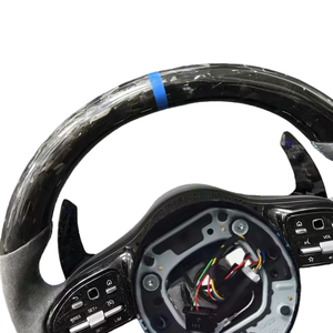 Volante de Fibra de Carbono Forjado Personalizado Profesional para Mercedes Benz W204 W205 W213 W219 W222 A45 E63 Gle Gls Amg <span class=keywords><strong>Gt</strong></span> C63 - Product Image 3