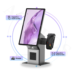 Kiosque Aonpos écran tactile extérieur OEM ODM libre-<span class=keywords><strong>service</strong></span> Kiosque de paiement en espèces Machine - Product Image 2