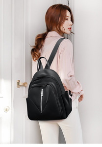New Arrival Fashion Women <b>Backpack</b> Casual Nylon Shoulder Bag Waterproof <b>Large</b> Capacity Handbag for Leisure Travel - Product Image 2