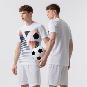 Camiseta de Fútbol Personalizada, Conjunto Deportivo Transpirable para Entrenamiento, Ropa Deportiva, Camiseta de Fútbol Personalizada - Product Image 5