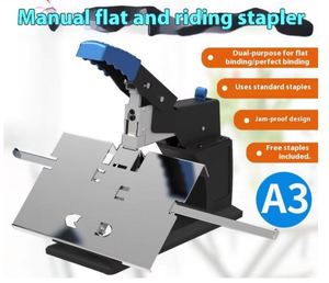 Engrapadora manual A3 de costura media, <span class=keywords><strong>grapadora</strong></span> de alta resistencia para corte de papel que ahorra esfuerzo - Product Image 5