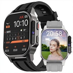 Montre connectée B22 5G, écran AMOLED carré, carte enfichable pour téléchargement d'applications en magasin, trois protections, sport, <span class=keywords><strong>photo</strong></span>, appel vidéo - Product Image 1