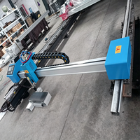 Industrielle 1530 CNC-Plasmaschneidemaschine mit F2100B FastCAM Software ±0,5mm Hochpräzise Gratfreie Metallschneidemaschine