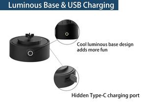 Bouteilles de mélange automatiques détachables à agitation automatique Gym électronique USB Batterie rechargeable Workout Blender électrique Shakers - Product Image 5