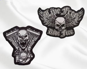 Patch Personalizzate con <span class=keywords><strong>Logo</strong></span> per Cappelli e Abbigliamento, Ricamo ad Alta Densità, Impermeabili, in Tela, per <span class=keywords><strong>Band</strong></span> Musicali <span class=keywords><strong>Rock</strong></span> - Product Image 3