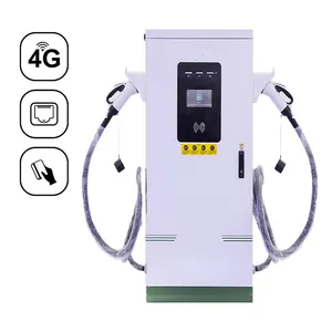 DC Ev 60kw cc 주거용 전기 자동차 충전 스테이션 레벨 3 충전기 60kw-150kw DC 고속 Ev 충전기 스테이션