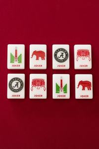 Juego de Mahjong Americano de Lujo en Acrílico, con Fichas de Ole Miss, Licenciado por la Universidad de Mississippi, para Cuatro Jugadores - Product Image 3