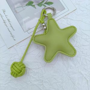 Thiết Kế Sang Trọng Xe Keychain Phụ Kiện Mới PU Da Sao Bóng Hình Dạng Móc Chìa Khóa Mặt Dây Chuyền Trang Trí Túi Charms - Product Image 4