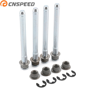 CNSPEED Kit de réparation de charnières de porte en acier 88-02 pour camions et SUV Chevrolet GMC, installation facile - Product Image 1