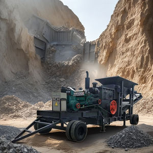 Han Cheng Mobile Brechanlage 100 Tph Mobile Steinbrechmaschine Preis Kleine Tragbare Beton- und Gesteinsbrecher zum Verkauf - Product Image 5